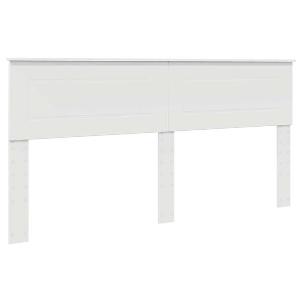 vidaXL Headboard White 200 cm Engineered wood