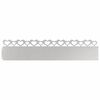 vidaXL Lawn Edgings 20 pcs Silver 103 x 0.05 x 22 cm Stainless Steel
