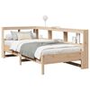 vidaXL Bookcase Bed without Mattress 75x190 cm Solid Wood Pine