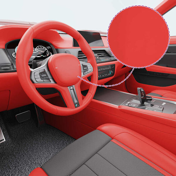 vidaXL Car Films 2 pcs Matt Red 100x150 cm