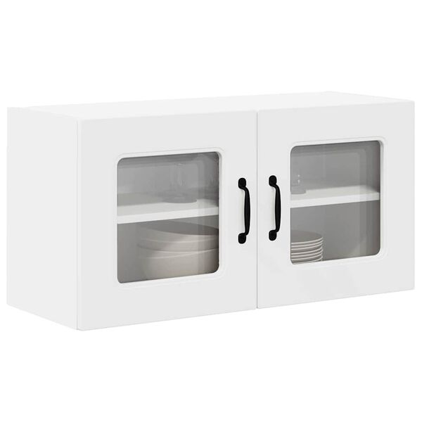 vidaXL Kitchen Cabinet Kalmar White 80 x 31 x 40 cm Engineered Wood