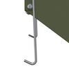 vidaXL Rabbit Feeder Olive Green 17.5 x 26 x 28.5 cm Cold-Rolled Steel