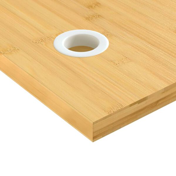 vidaXL Desk Top 100x60x2.5 cm Bamboo