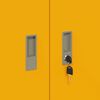 vidaXL Storage Cabinet with Storage Mustard Yellow 90 x 40 x 70 cm