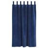 vidaXL Blackout Curtains 2 pcs Dark Blue 140 x 175 cm Velvet