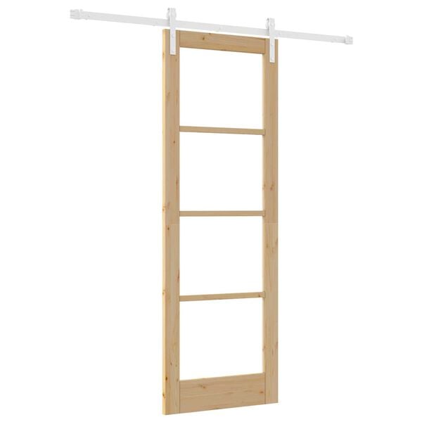 vidaXL Sliding Door ORKDAL Natural 73.5 x 211 cm