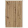 vidaXL Drawer Cabinet Artisan Oak 40x50x76 cm Engineered Wood