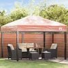 vidaXL Gazebo Cover Replacement 3 x 3 m PVC