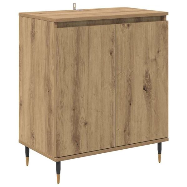 vidaXL Sideboard Artisan Oak 60 x 35 x 70 cm Engineered Wood
