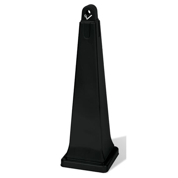 Rubbermaid Outdoor Ashtray Black