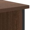 vidaXL Bedside Cabinet Brown Oak 38 x 31 x 61 cm Engineered Wood