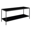House Nordic TV Stand with 2 Shelves "Avery" Black