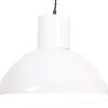 vidaXL Hanging Lamp 25 W White Round 48 cm E27