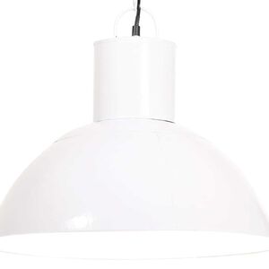 vidaXL Hanging Lamp 25 W White Round 48 cm E27