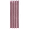 vidaXL Blackout Curtains 2 pcs Dark Pink 140 x 225 cm Velvet