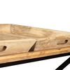 vidaXL Coffee Table Solid Mango Wood 110x55x42 cm