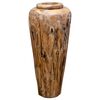 vidaXL Decoration Vase 40x100 cm Solid Teak Wood