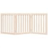 vidaXL Dog Gate Foldable 3 Panels 150 cm Poplar Wood