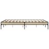 vidaXL Bed Frame without Mattress Sonoma Oak 140x190 cm