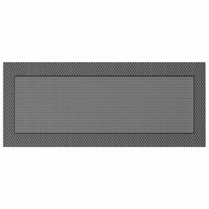 vidaXL Outdoor Rug ARAKIL Black and grey 250 x 600 cm PP