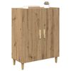 vidaXL Sideboard Artisan Oak 70 x 34 x 90 cm Engineered Wood