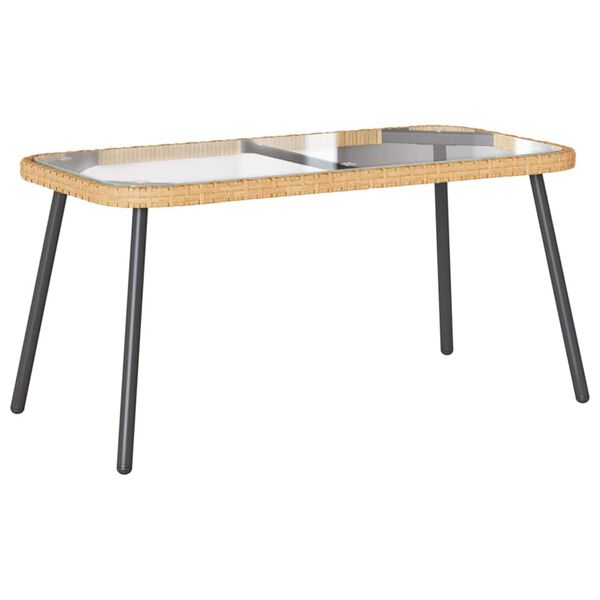 vidaXL Coffee Table Brown and Black 90 x 45 x 43 cm
