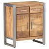 vidaXL Sideboard 60x35x72 cm Rough Mango Wood