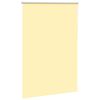 vidaXL Roller Blind Blackout Yellow 115x175 cm Fabric Width 110.7 cm Polyester