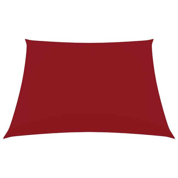vidaXL Sunshade Sail Oxford Fabric Square 7x7 m Red