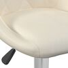 vidaXL Bar Stool 2 pcs Cream Velvet