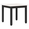 vidaXL Coffee Table White 40 x 40 x 36 cm Solid Pine Wood