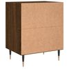 vidaXL Bedside Cabinets 2 pcs Brown Oak 40x30x50 cm Engineered Wood