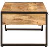 vidaXL Coffee Table 100x54x40 cm Solid Wood Mango and Iron