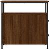 vidaXL Bedside Cabinets 2 pcs Brown Oak 30x60x60 cm Engineered Wood