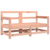 vidaXL Garden Chairs with Cushions 2 pcs Solid Wood Douglas