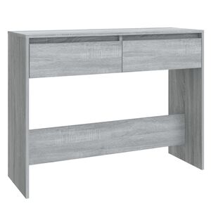 vidaXL Console Table | Grey Sonoma | Engineered Wood | Medium | Console Table