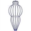 vidaXL Christmas Finial Light 320 LEDs Blue Dia. 40 x 75 cm
