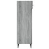 vidaXL Shoe Cabinet Grey Sonoma 30x35x105 cm Engineered Wood
