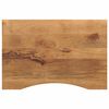 vidaXL Desk Top with Curve 90x50x2,5 cm Solid Wood Rough Mango