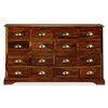 vidaXL Chest of Drawer 120x30x75 cm Solid Acacia Wood