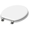 SCH&Uuml;TTE Toilet Seat WHITE Wood Core