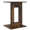 vidaXL Side Table Smoked Oak 45 x 40 x 62.5 cm Engineered Wood
