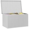 vidaXL Garden Storage Box Grey 171x99x93 cm