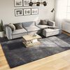 vidaXL Rug HUARTE Short Pile Soft and Washable Anthracite 240x340 cm