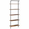 vidaXL Bookshelf Old Wood 60 x 24 x 168 cm Engineered wood