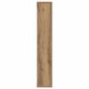 vidaXL Wall Shelf Artisan Oak 36x16x90 cm Engineered Wood