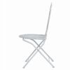 vidaXL 3 Piece Bistro Set Steel Greyish White