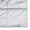 vidaXL Winter Duvet Silver 240 x 260 cm Satin and Microfiber