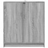 vidaXL Sideboard with LED Grey Sonoma 77x34x85 cm Engineered Wood
