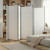 vidaXL 6-Panel Room Divider White 520x180 cm Fabric